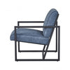 Modern design high quality PU+ steel armchair，for Kitchen, Dining, Bedroom, Living Room