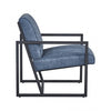 Modern design high quality PU+ steel armchair，for Kitchen, Dining, Bedroom, Living Room