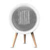 Desktop Fan Heater PTC Ceramic Heating 2s Heat-up Flame-proof ABS Housing for Home / Office / Hotel