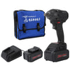 21V 28000mAh Brushless Cordless Electric Impact Wrench Set with Carrying Bag