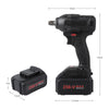 21V 28000mAh Brushless Cordless Electric Impact Wrench Set with Carrying Bag