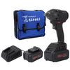 21V 25000mAh Brushless Cordless Electric Impact Wrench Set with Carrying Bag
