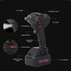21V 20000mAh Brushless Cordless Electric Impact Wrench Set with Carrying Bag