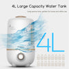 Deerma DEM - F450 Cool Mist Air Humidifier 4L Large Capacity Zero Radiation Mute Fog Creator
