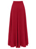 Ruffle Waist Tie Skirt Pants