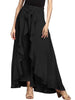 Ruffle Waist Tie Skirt Pants