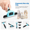Sinypet Q - 011 3 in 1 Deshedding Comb Suitable for All Cats & Dogs