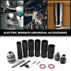 Drill Chuck Screwdriver Hex Drive Deep Socket Set Electric Wrench Universal Accessories
