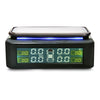 LT - 168 Tire Pressure Monitoring System Solar TPMS 4 Internal Sensors with LED Atmosphere Light