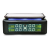LT - 168 Tire Pressure Monitoring System Solar TPMS 4 Internal Sensors with LED Atmosphere Light