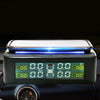 LT - 168 Tire Pressure Monitoring System Solar TPMS 4 Internal Sensors with LED Atmosphere Light