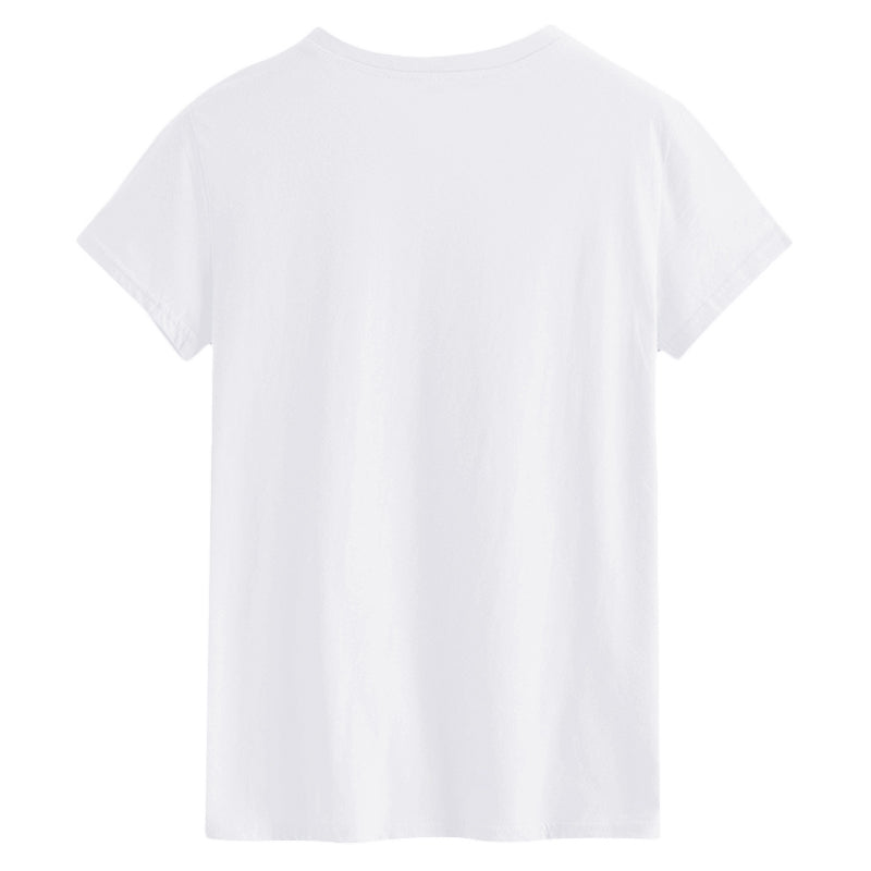 SC232 Sunflower Printed Short Sleeved Women T-shirt