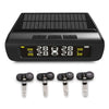 D68 Tire Pressure Monitoring System Solar TPMS Vibration Power-on Design 4 Internal Sensors