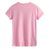 SC122 Simple Pattern Round Collar Short Sleeve Women T-shirt