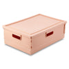 Foldable Plastic Storage Box Portable Underwear Cosmetic Case Car Home Office