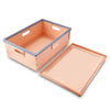 Foldable Plastic Storage Box Portable Underwear Cosmetic Case Car Home Office