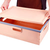 Foldable Plastic Storage Box Portable Underwear Cosmetic Case Car Home Office