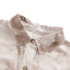 Tie-dyed Long-sleeved Ladies Lapel Shirt for Women
