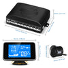 ZEEPIN 088 - 6 Car Backing Radar System 6 Ultrasonic Sensors 2.5m Distance Detection LCD Display 360-degree Rotation