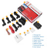 ZEEPIN 088 - 6 Car Backing Radar System 6 Ultrasonic Sensors 2.5m Distance Detection LCD Display 360-degree Rotation