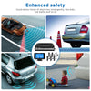 ZEEPIN 088 - 6 Car Backing Radar System 6 Ultrasonic Sensors 2.5m Distance Detection LCD Display 360-degree Rotation