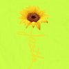 Women T-shirt Sunflower Print Short Sleeve Round Collar