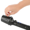 Cyclic moving pattern projection flashlight