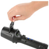 Cyclic moving pattern projection flashlight