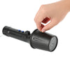 Cyclic moving pattern projection flashlight