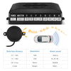 ZEEPIN 058 - 6 Car Backing Radar System 6 Ultrasonic Sensors 0 - 2.5m Distance Detection High dB Buzzer Sound Warning