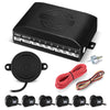 ZEEPIN 058 - 6 Car Backing Radar System 6 Ultrasonic Sensors 0 - 2.5m Distance Detection High dB Buzzer Sound Warning