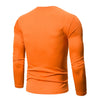 Color Blocking Long Sleeves Casual T-shirt