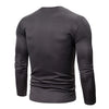 Color Blocking Long Sleeves Casual T-shirt