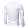 Color Blocking Long Sleeves Casual T-shirt