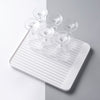 Solid Color Drainer Board Dish Fruit Vegetable Drying Rack