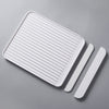 Solid Color Drainer Board Dish Fruit Vegetable Drying Rack
