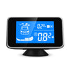 ATS - 088 - 6 Car Backing Radar System 6 Ultrasonic Sensors 2.5m Distance Detection LCD Display