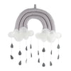Creative Cloud Raindrops Fabric Bedside Pendant for Children's Room