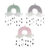 Creative Cloud Raindrops Fabric Bedside Pendant for Children's Room