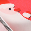 3911 Christmas Print Vintage Dress Long Sleeve