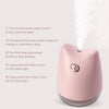 270ml Cute Pig Air Humidifier with Colorful LED Light