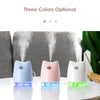 270ml Cute Pig Air Humidifier with Colorful LED Light