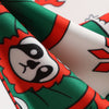 Christmas Print Long-sleeved Vintage Dress for Women