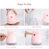 270ml Cute Pig Air Humidifier with Colorful LED Light