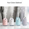 250ml Lovely Ultrasonic Humidifier with Colorful Mood Light