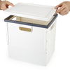 Folding Plastic Book Storage Box