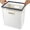 Folding Plastic Book Storage Box
