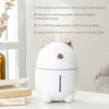 230ml Lovely Pig Ultrasonic Humidifier with Colorful Mood Light