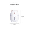 230ml Lovely Pig Ultrasonic Humidifier with Colorful Mood Light