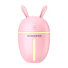 450ml Cute Rabbit Air Humidifier with Colorful LED Light